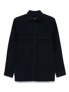 Хлопковая куртка-рубашка REMUS UOMO, синий