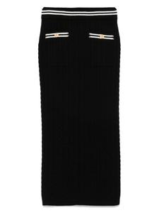 Alessandra Rich юбка миди, черный