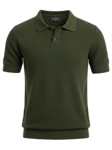Ombre Поло в зеленом цвете
