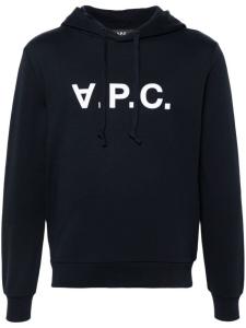 A.P.C. толстовка с капюшоном Grand VPC Standard, синий