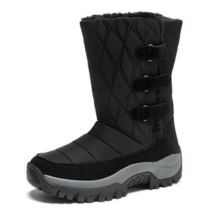 Зимние ботинки женские серые VAEL, Black