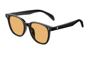 Квадратные солнцезащитные очки унисекс черные ENFANTIN