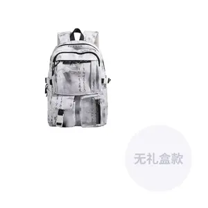 DCLOUD Нейлоновый рюкзак унисекс розовый черный зеленый синий желтый, Black