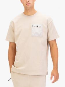 Футболка Putney Cotton Regular Fit с короткими рукавами LUKE 1977, Stone