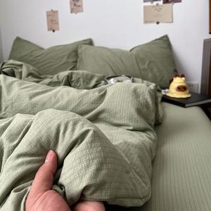 AVIVI Пододеяльник на молнии, простыня, 180x220 см, изумрудно-зеленый