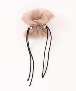 Золотистая/Прозрачная резинка для волос на завязках/6240503 Goldy, цвет L.Pnk