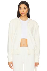 Толстовка на молнии из велюра Rhys Splits59, creme