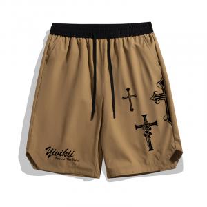 Повседневные шорты мужские YIVIKII, Caramel