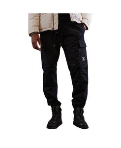 Мужские хлопковые спортивные брюки Alpha Industries, Black