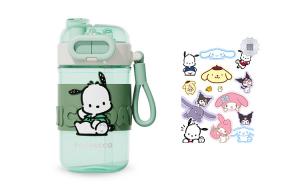 Пластиковые стаканы для воды Sanrio, зеленый