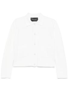 Fabiana Filippi кардиган с накладными карманами, белый