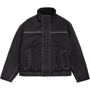 Праздничная коллекция осень-зима 2025 Утепленная куртка Куртки и пальто Унисекс Stussy, черный