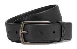 Zegna Triple Stitch Buckle Belt Ermenegildo Zegna, черный