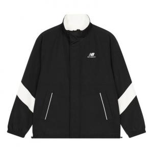 Куртка New Balance Sport Jacket 'Black White', черный
