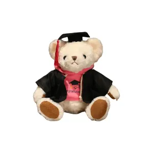 Плюшевая кукла Dr Bear Warrior Teddy Bear милый очаровательный медвежонок высота 26см KUMAOYA