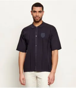 Поло KN_BB BC Lux PS relaxed fit Boss Green, темно-синий