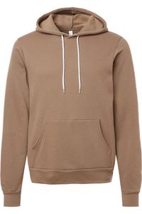 Толстовка с капюшоном из губчатого флиса BELLA + CANVAS, цвет vintage brown
