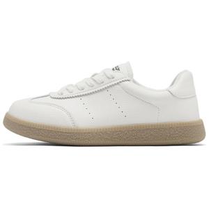 Кеды, скейтборд обувь женская низкая бежевая/ Agsdon