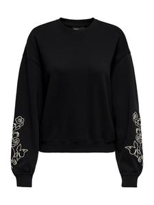 Only Tall Свитшот 'ONLBROOKLYN' в черном цвете