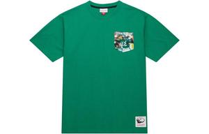 Футболка мужская зеленая Mitchell Ness