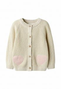 Кардиган Lil' Atelier Cardigan, Turtledove/White