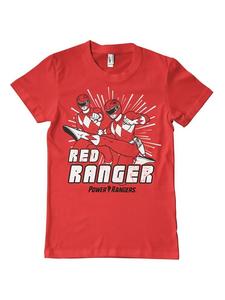 Футболка Red Ranger T-Shirt красного цвета Power Rangers