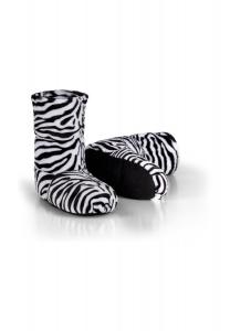 Зерновые тапочки для микроволновки normani, цвет Zebra