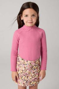 Детская хлопковая юбка Mayoral, розовый