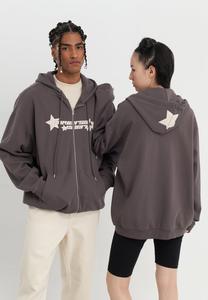 Толстовка на молнии UNISEX YOURTURN, темно-серый