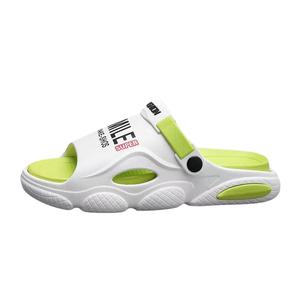 POATS Тихие противоскользящие шлепанцы мужские белые, цвет White