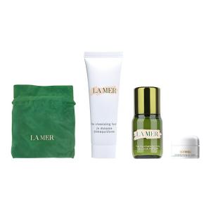 Набор для путешествий HAILANZHIMI: крем для лица, эссенция, очищающее средство, подтягивающий, увлажняющий, восстанавливающий, 3,5 мл + 15 мл + 30 мл LA MER