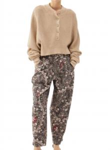 Брюки-карго Leon Eli черного цвета Maria Cher