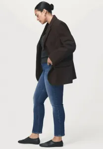 Узкие джинсы Mango, Dark Blue