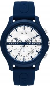 ARMANI EXCHANGE Аналоговые часы в темно-синем цвете