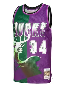 Топ Ray Allen NBA Milwaukee Bucks 1996 Swingman Mitchell & Ness, зеленый