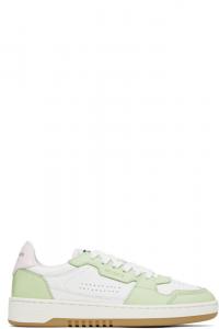 Бело-зеленые кроссовки Dice Lo Axel Arigato