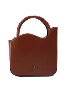 Сумка Ivy среднего размера с волнистой ручкой Le Silla, коричневый
