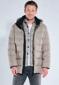 С функциональными деталями и инновационным зимним пальто-степпером Engbers Germany, Beige