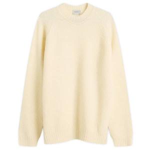 Джемпер из британской шерсти, связанный узором «мосс» John Smedley, Fleece