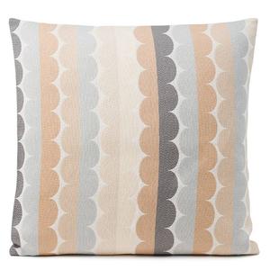 Наволочка Gözze Otello, хлопок / полиэстер - серо-коричневый - 50 x 50 см