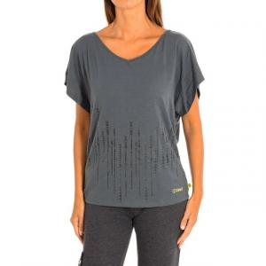 Женская спортивная футболка с рукавами z1t00463 Zumba, серый