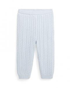 Хлопковые вязаные свитера для маленьких мальчиков и девочек Polo Ralph Lauren, синий