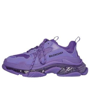 Кроссовки triple s sneakers 'clear sole purple' Balenciaga, фиолетовый