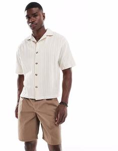 Свободные шорты-чинос ONLY & SONS коричневого цвета