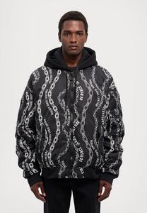 Пуховик CHAINS Versace, черный
