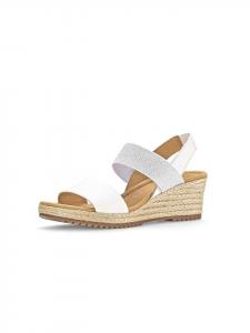 Сандалии на плоской подошве Gabor Comfort Keilsandaletten, белый