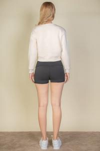 Женский свитшот с принтом и спущенным плечом TRUEDAMES, Stone