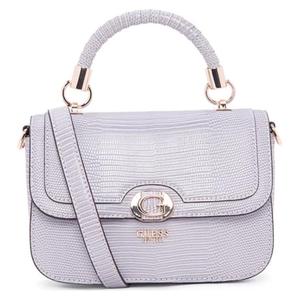 GUESS Женская сумка через плечо из искусственной кожи среднего размера лавандового и бежевого цвета, LVG-Lavender