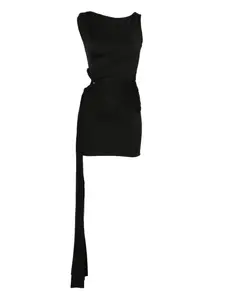 Платье мини Tyla с асимметричным вырезом Axel 113, черный