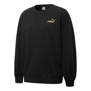 Свитер skb logo printing round-neck sweatshirtblack Puma, черный